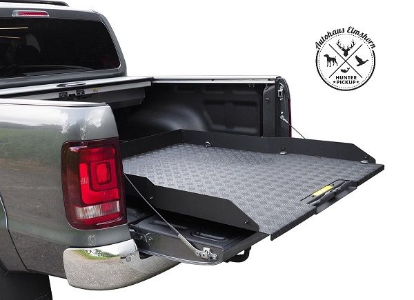 Ausziehbare Alu-Ladeboden Pickup - uni
